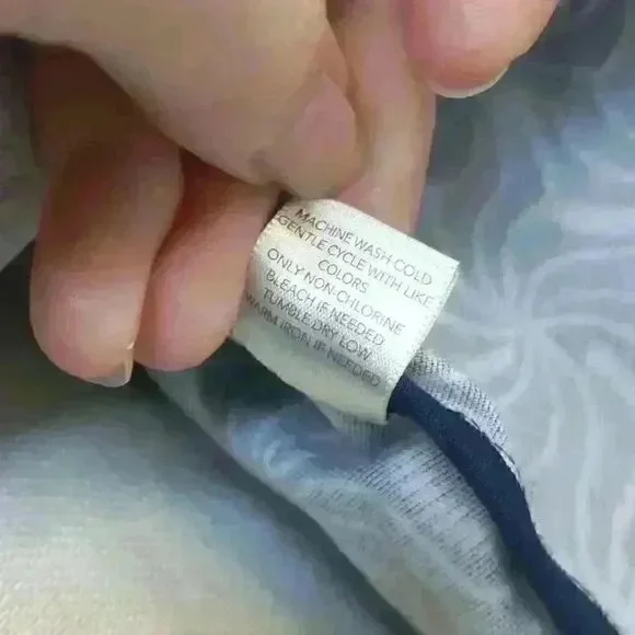 XL CJ Banks Women's 3/4 Sleeve Abstract Button Up Jacket 100% Cotton - Picture 7 of 13